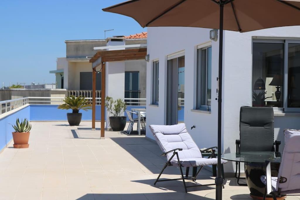 나자레 Sitio Penthouse - Big Terrace With Sea View & Bbq 빌라 외부 사진